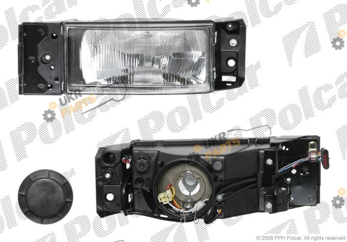 Основная фара Polcar 305510-E