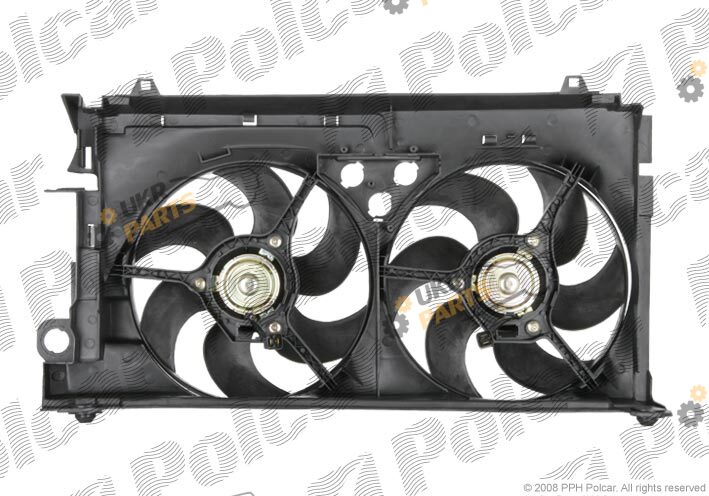 Вентилятор охлаждения двигателя Polcar 570723W5