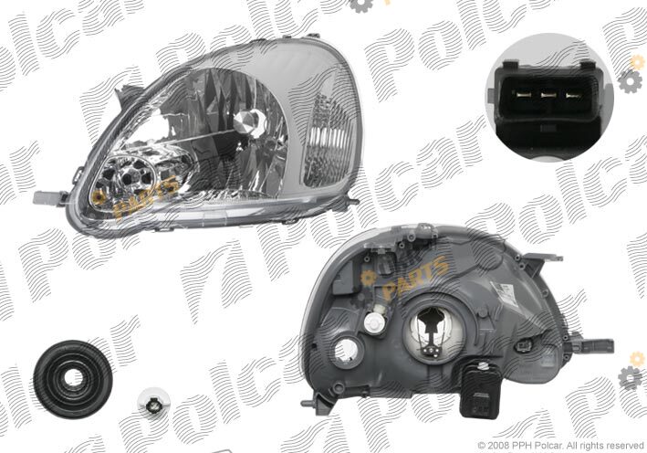 Основная фара Polcar 810409-V