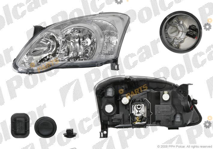 Основная фара Polcar 811510-E