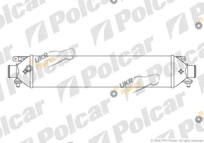 Интеркулер Polcar 3024J8-3