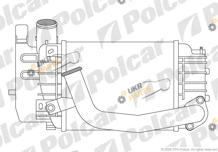 Интеркулер Polcar 8105J81X