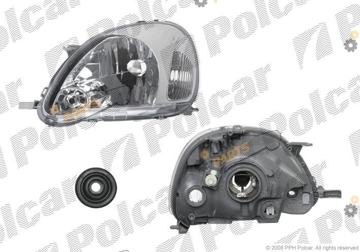 Основная фара Polcar 8104092E