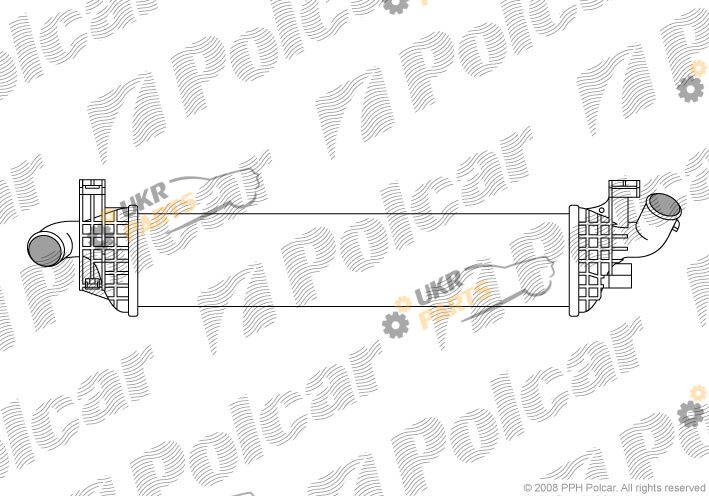 Интеркулер Polcar 9042J8-1