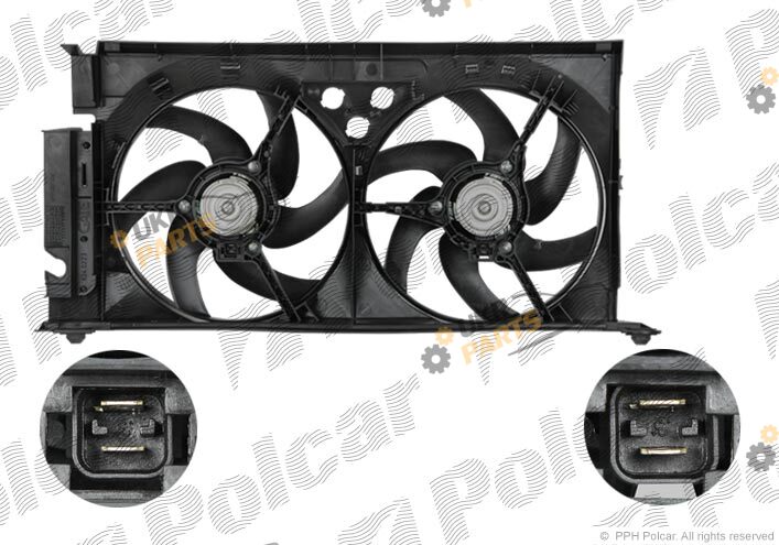 Вентилятор охлаждения двигателя Polcar 579023W1