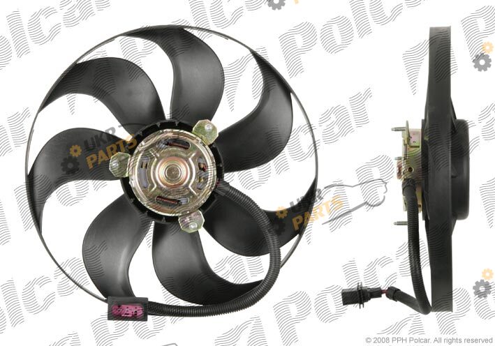 Вентилятор охлаждения двигателя Polcar 952523U4