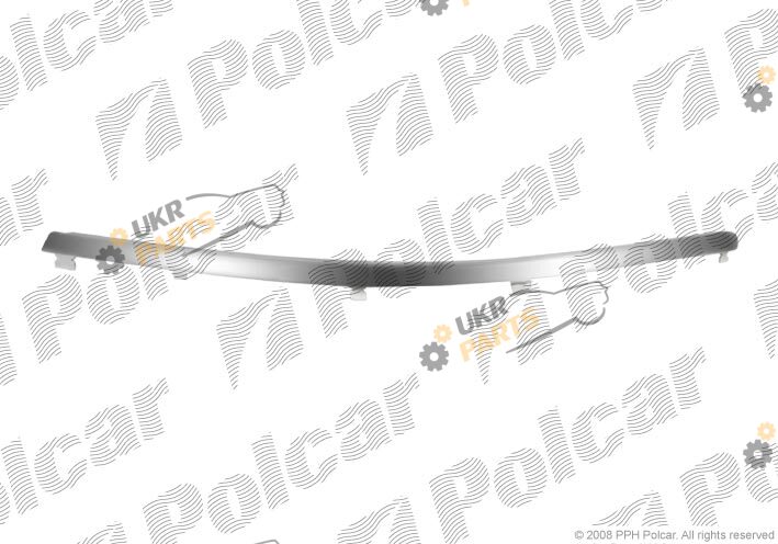 Накладка бампера Polcar 954907-8