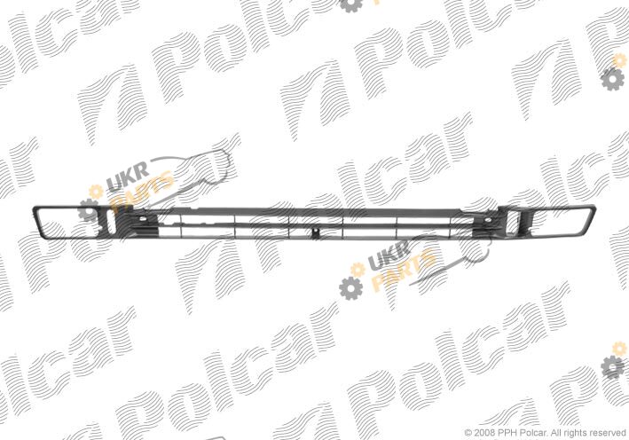 Спойлер бампера Polcar 6713271J