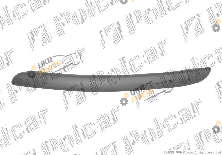 Накладка бампера Polcar 270607-6