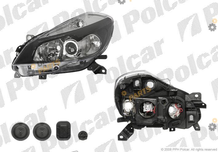Основная фара Polcar 6055091V