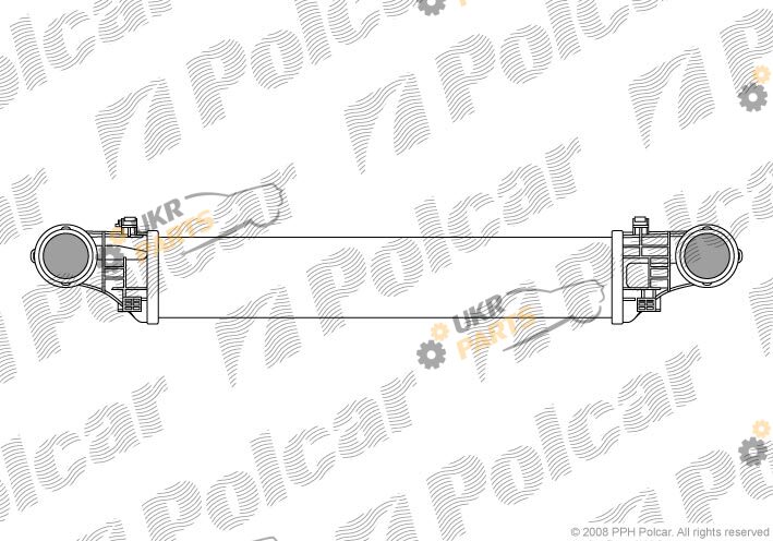 Интеркулер Polcar 5016J8-1
