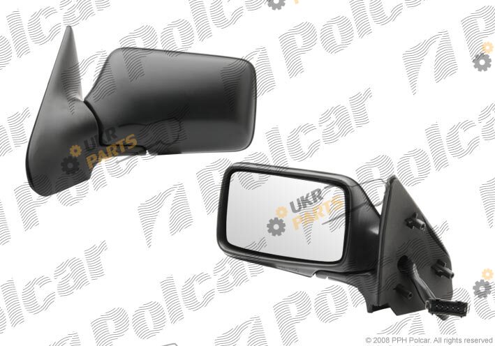 Стекло наружного зеркала Polcar 6713524E