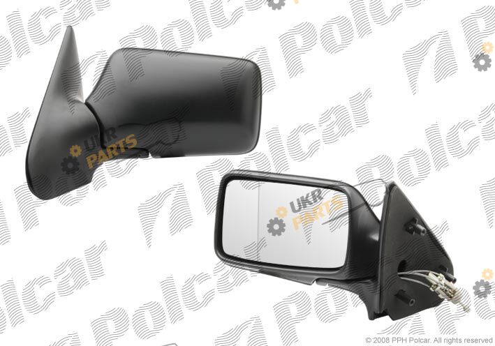 Стекло наружного зеркала Polcar 6713511E