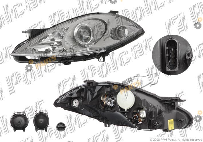 Основная фара Polcar 5006093E