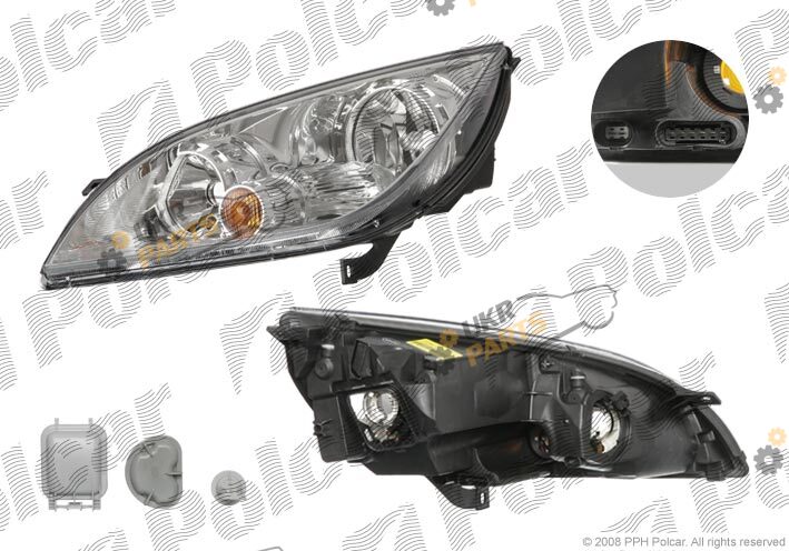 Основная фара Polcar 5241101E