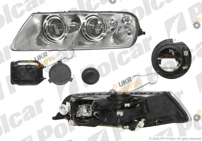 Основная фара Polcar 9580091V