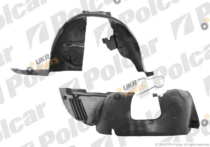 Подкрылок Polcar 5711FP-1