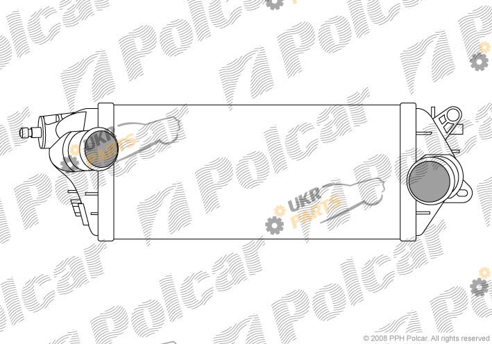 Интеркулер Polcar 5101J82X