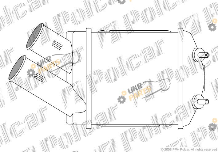 Интеркулер Polcar 6007J8-1