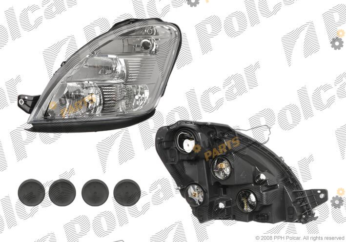 Основная фара Polcar 308010-E