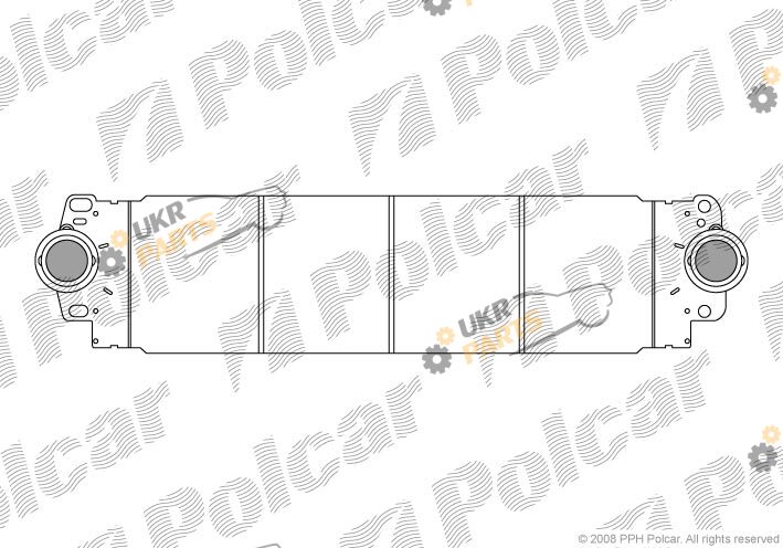 Интеркулер Polcar 9568J81X