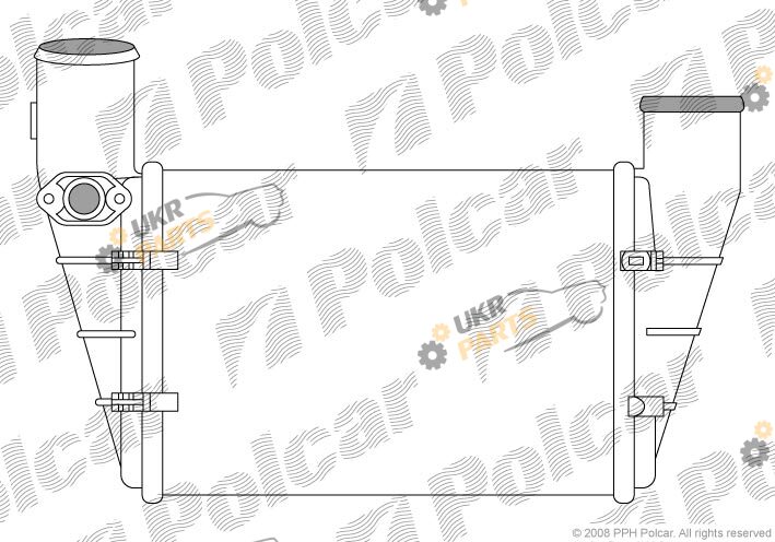 Интеркулер Polcar 1325J87X