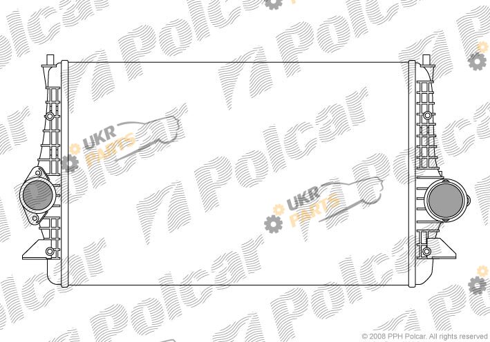 Интеркулер Polcar 9551J81X