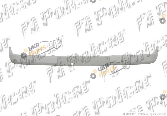 Накладка бампера Polcar 501407-9