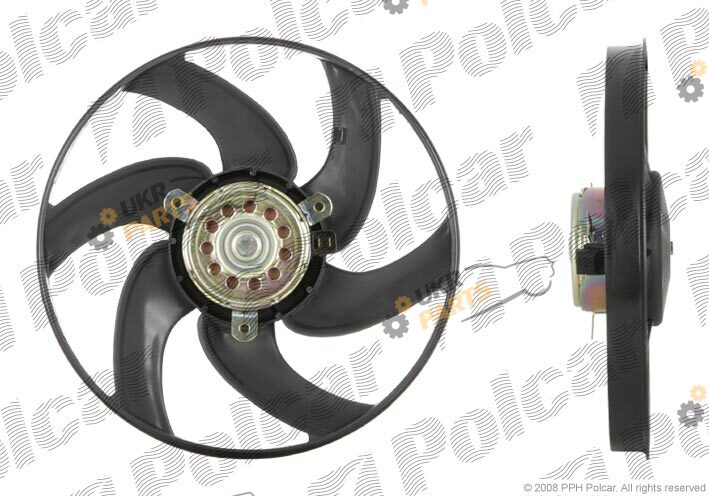 Вентилятор охлаждения двигателя Polcar 232723U1