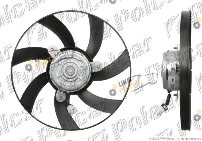 Вентилятор охлаждения двигателя Polcar 671423U4