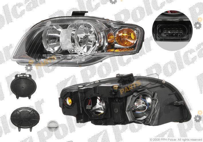 Основная фара Polcar 133509-E
