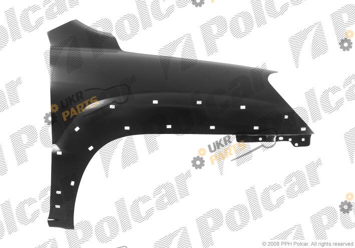 Крыло переднее Polcar 410301-1