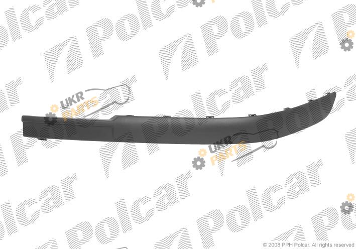Накладка бампера Polcar 607007-6