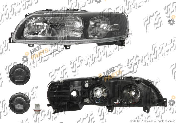 Основная фара Polcar 9071091E