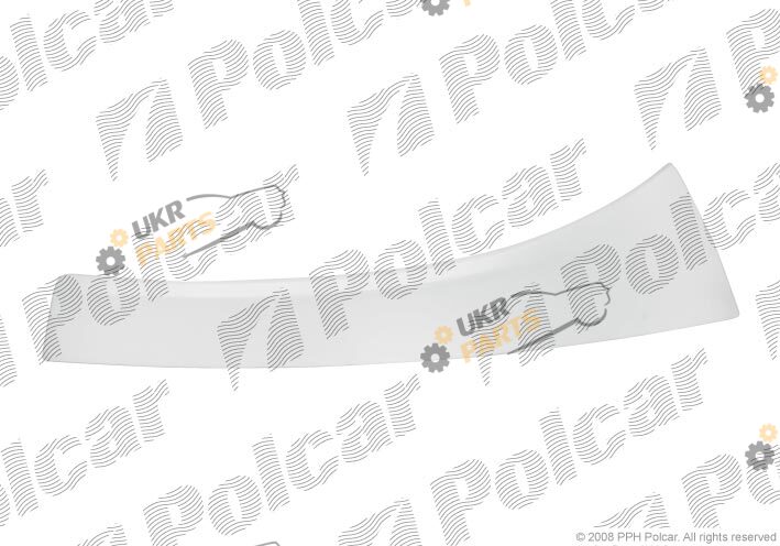 Облицовка бампера Polcar 577006-2