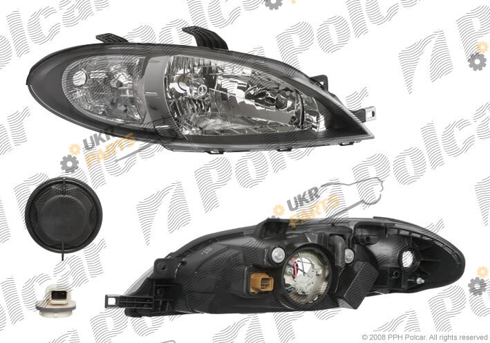 Основная фара Polcar 250509-E