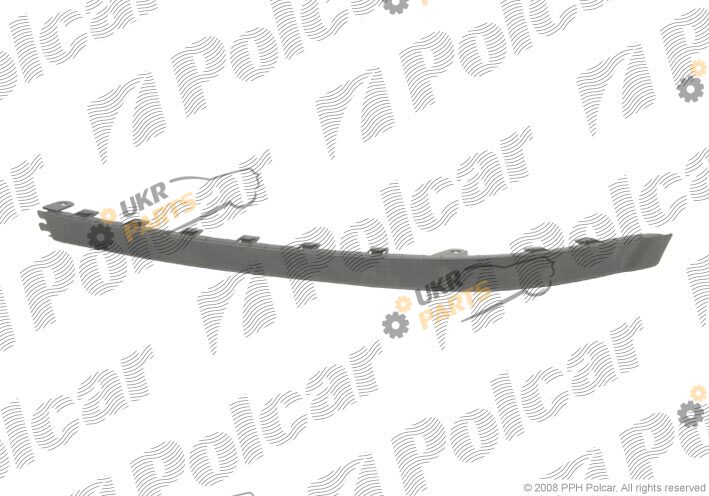 Спойлер бампера Polcar 555725-1
