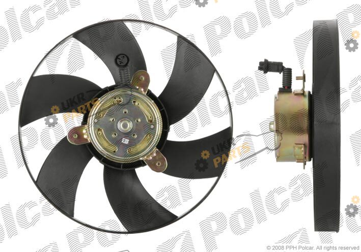 Вентилятор охлаждения двигателя Polcar 671423U5