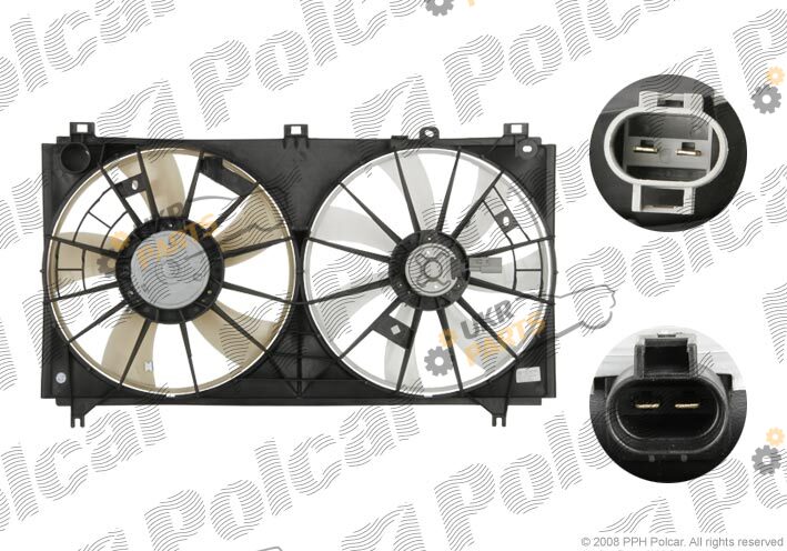Вентилятор охлаждения двигателя Polcar 801123W1