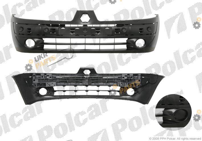Накладка бампера Polcar 6016071J