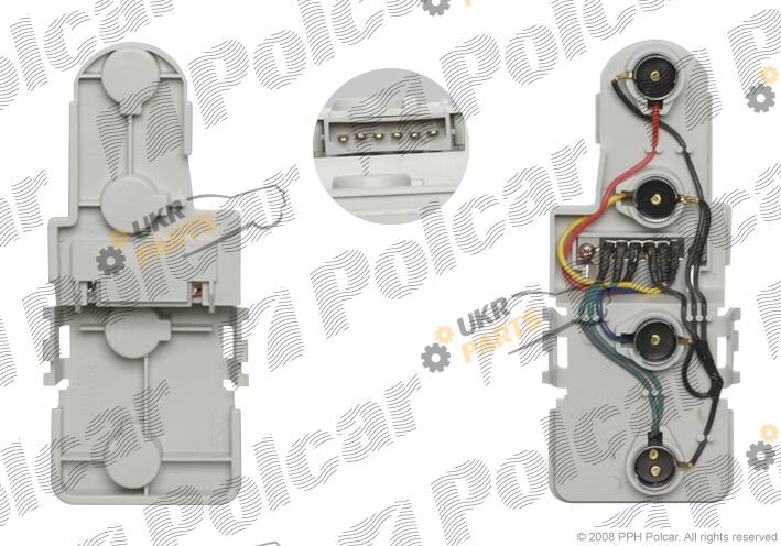 Задний фонарь Polcar 1323871E