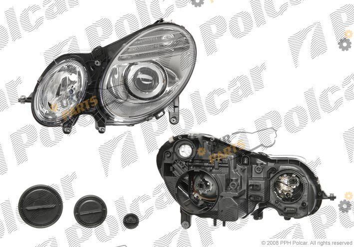 Основная фара Polcar 501710-H