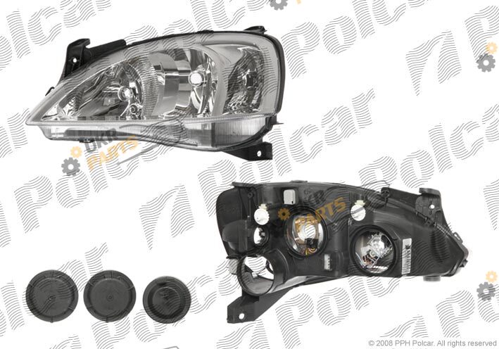 Основная фара Polcar 555709-E