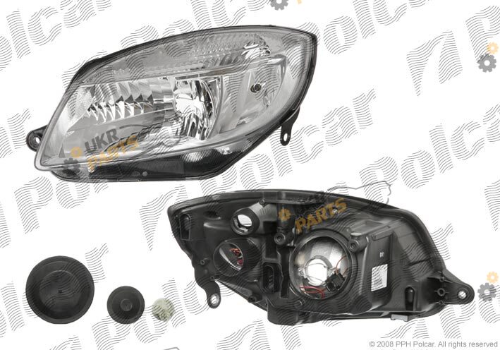 Основная фара Polcar 691509-E