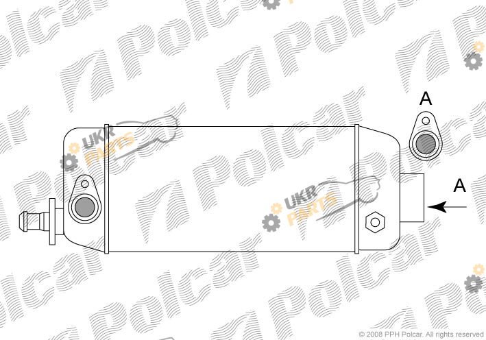Масляный радиатор Polcar 3017L82X