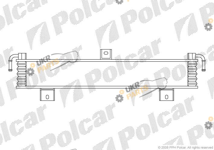 Масляный радиатор polcar 4060L81X