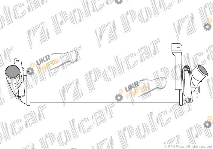 Интеркулер Polcar 6060J8-2