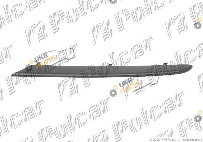 Накладка бампера Polcar 204027-4