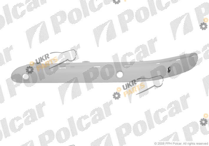 Накладка бампера Polcar 50030710