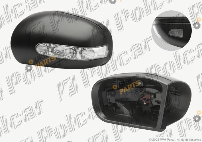 Корпус наружного зеркала Polcar 501654PM